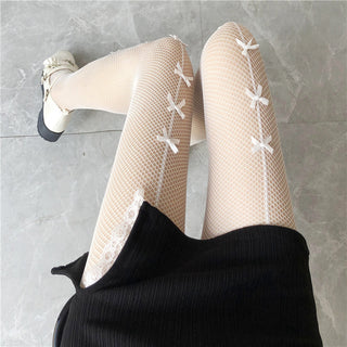 Women's Anti-snagging Bow Stockings Thin