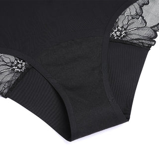 Menstrual Panties Underwear Women's Mid-waist Lace