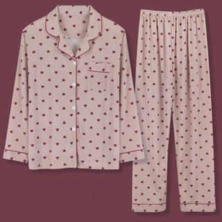 Long Sleeve Cardigan Pajama set