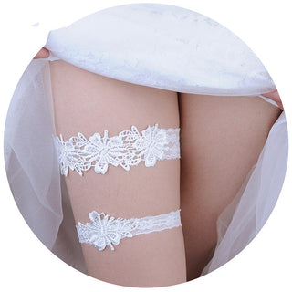 Garter Belt Set Garter Socks Lace Leg Straps