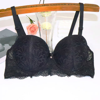 Push-up Lace Bra with Steel Ring