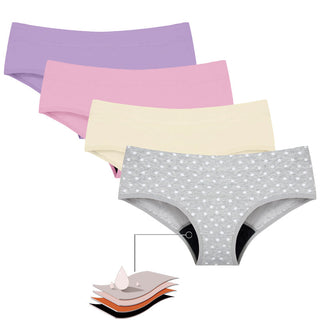 Minimalist Printed Leak Proof Menstrual Underwear