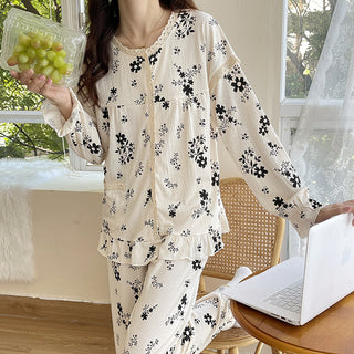 Bubble Cotton Double Layer Pajamas