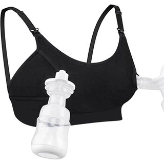 Hands-free Adjustable Breast Pumping Bra Without Rims