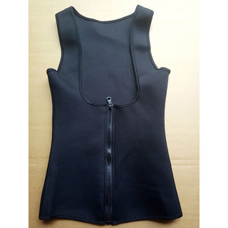 Zipper-style Sports Wicking open-bust Vest