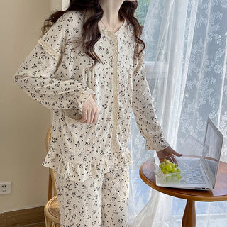 Bubble Cotton Double Layer Pajamas